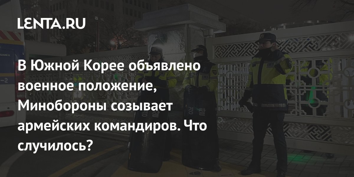 reasons, meeting of key commanders, potential protests: Politics: World: Lenta.ru