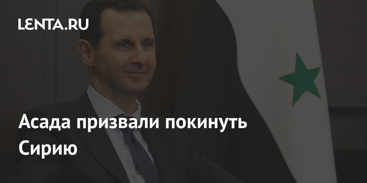 Assad called on to leave Syria: Politics: World: Lenta.ru